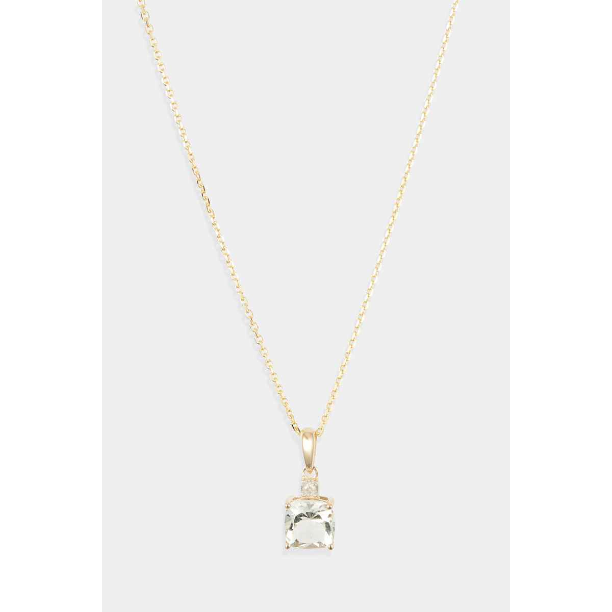 Pendentif "Ninette" Or jaune et Améthyste Pendentif "Ninette" Or jaune et Améthyste