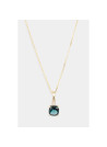 Pendentif "Marianne" Or jaune et Topaze