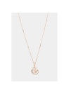 Pendentif "Elvina" Or rose et Diamant