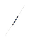 Bracelet "Mélina" Or blanc