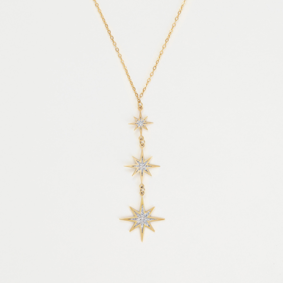 Collier "Sentier" Or jaune Collier "Sentier" Or jaune
