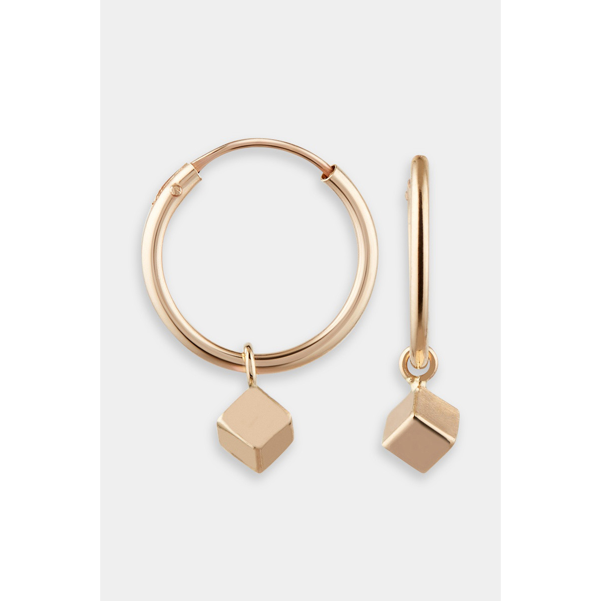 Boucles d'oreilles "Acajou" Or jaune Boucles d'oreilles "Acajou" Or jaune