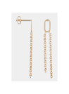 Boucles d'oreilles "Souffrance" Or jaune