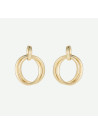 Boucles d'oreilles "Reliques" Or jaune