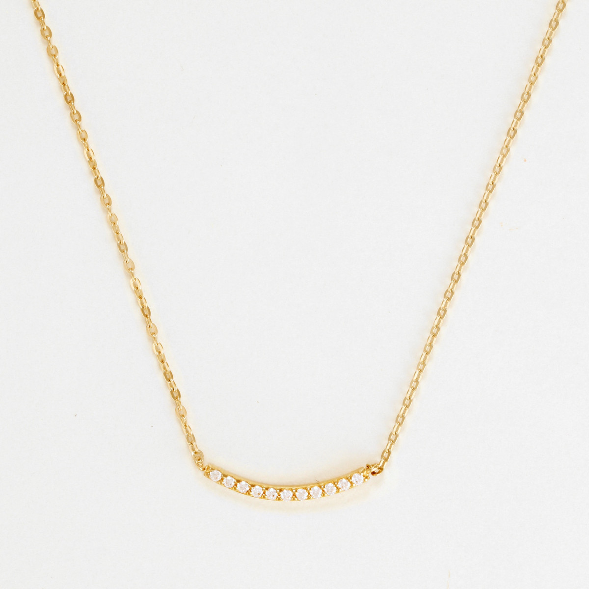 Collier "Respiration" Or jaune Collier "Respiration" Or jaune
