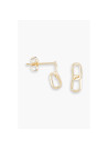 Boucles d'oreilles "Saphir" Or jaune