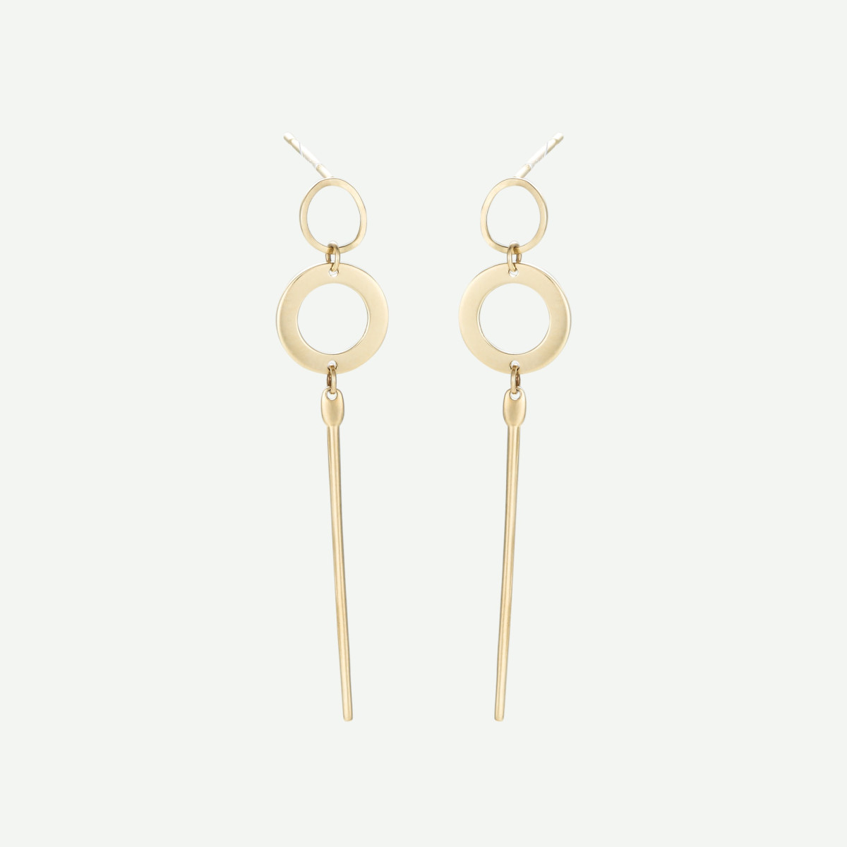 Boucles d'oreilles "Auréole" Or jaune