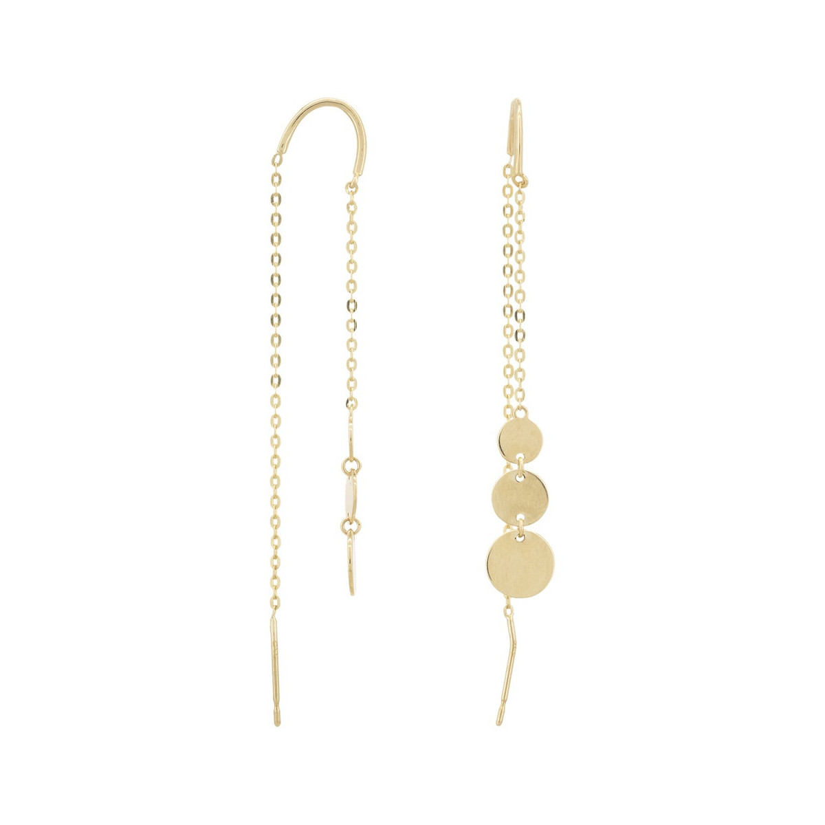 Boucles d'oreilles "Imprévu" Or jaune