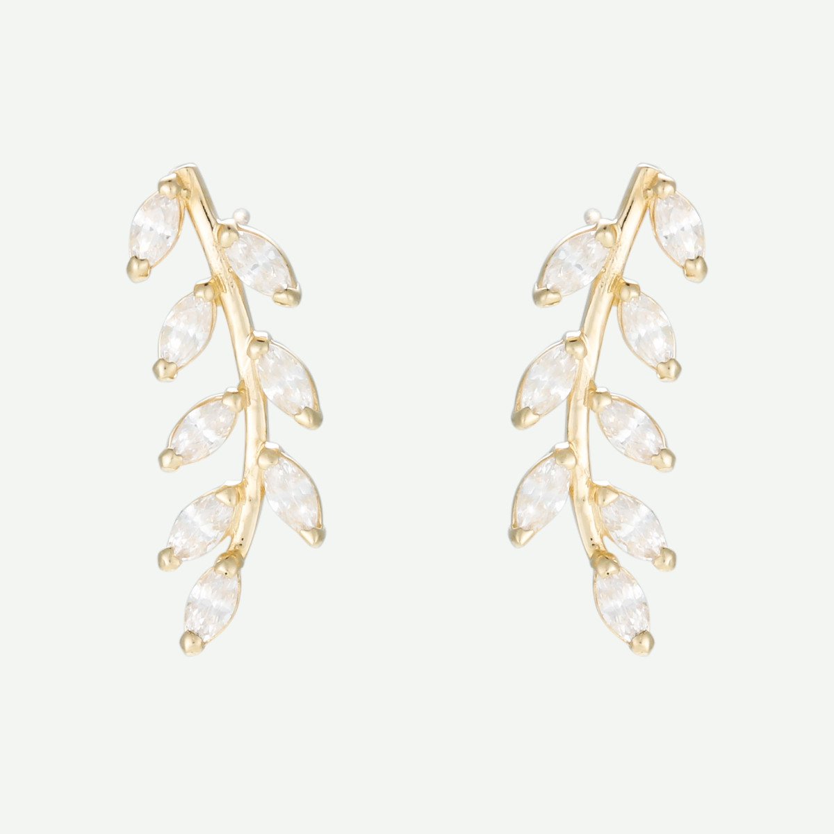 Boucles d'oreilles "Gracile" Or jaune