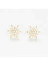 Boucles d'oreilles "Aurores" Or jaune