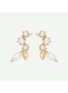 Boucles d'oreilles "Tranquillité" Or jaune