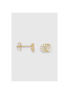 Boucles d'oreilles "Chancelant" Or jaune
