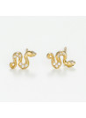 Boucles d'oreilles "Voyageur" Or jaune