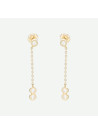 Boucles d'oreilles "Insouciance" Or jaune