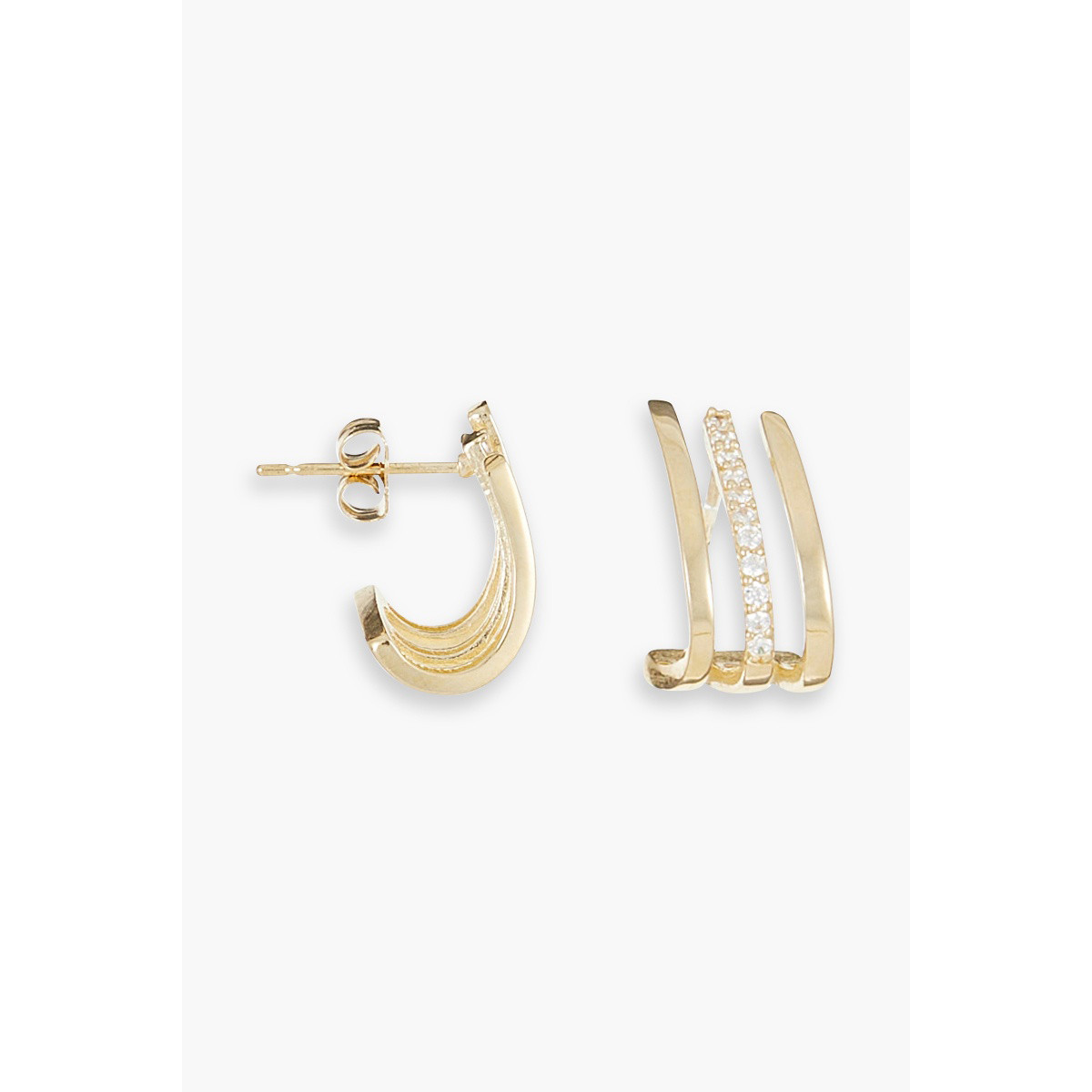 Boucles d'oreilles "Frissonner" Or jaune Boucles d'oreilles "Frissonner" Or jaune