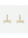 Boucles d'oreilles "Illumine" Or jaune