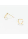 Boucles d'oreilles "Éperdu" Or jaune