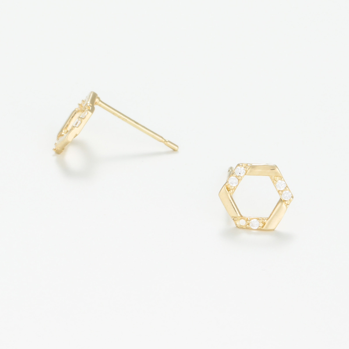 Boucles d'oreilles "Éperdu" Or jaune
