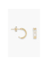 Boucles d'oreilles "Infinie" Or jaune