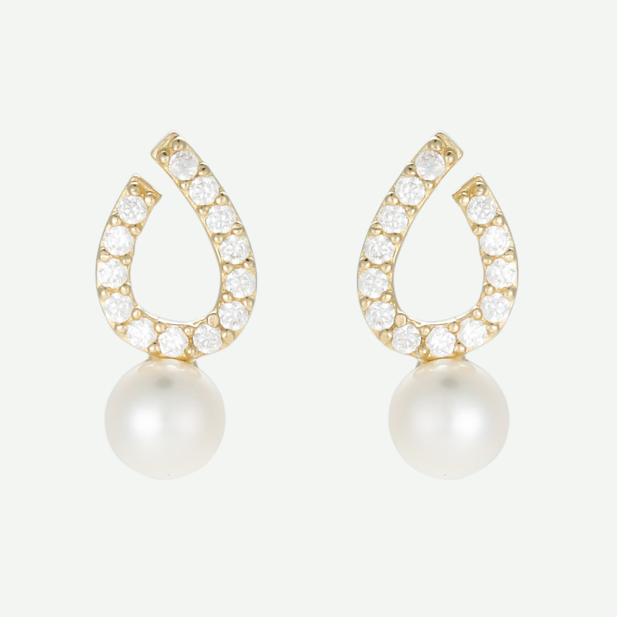 Boucles d'oreilles "Radieusement" Or jaune
