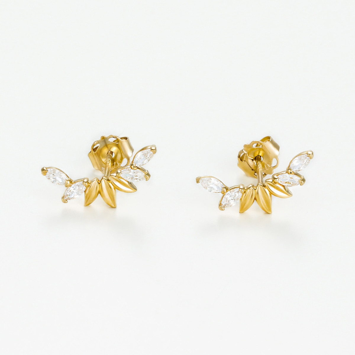 Boucles d'oreilles "Repos" Or jaune