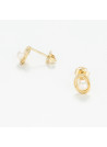 Boucles d'oreilles "Absinthe" Or jaune