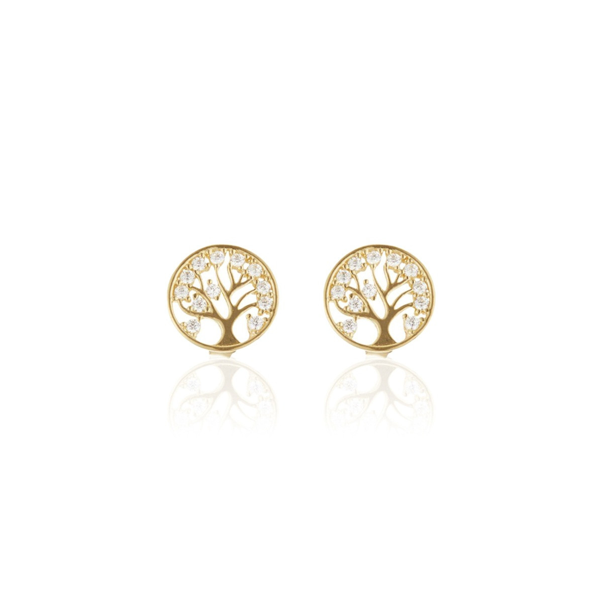 Boucles d'oreilles "Rêveuse" Or jaune