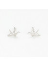 Boucles d'oreilles "Féminité" Or blanc
