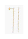 Boucles d'oreilles "Empreintes" Or jaune