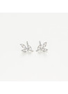 Boucles d'oreilles "Résurrection" Or blanc