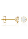 Boucles d'oreilles "Majestueuse" Or jaune