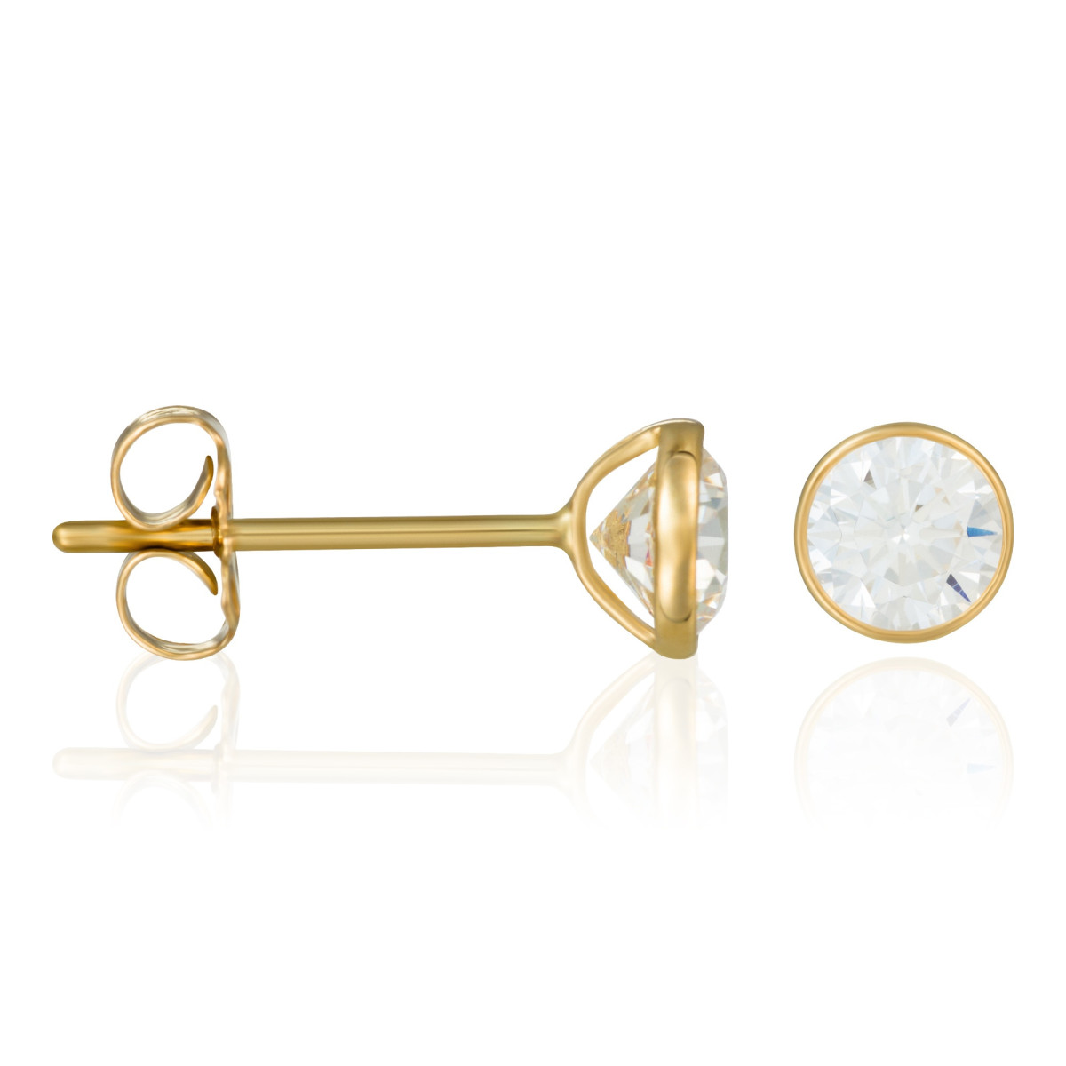 Boucles d'oreilles "Majestueuse" Or jaune Boucles d'oreilles "Majestueuse" Or jaune
