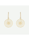 Boucles d'oreilles "Fluorescence" Or jaune