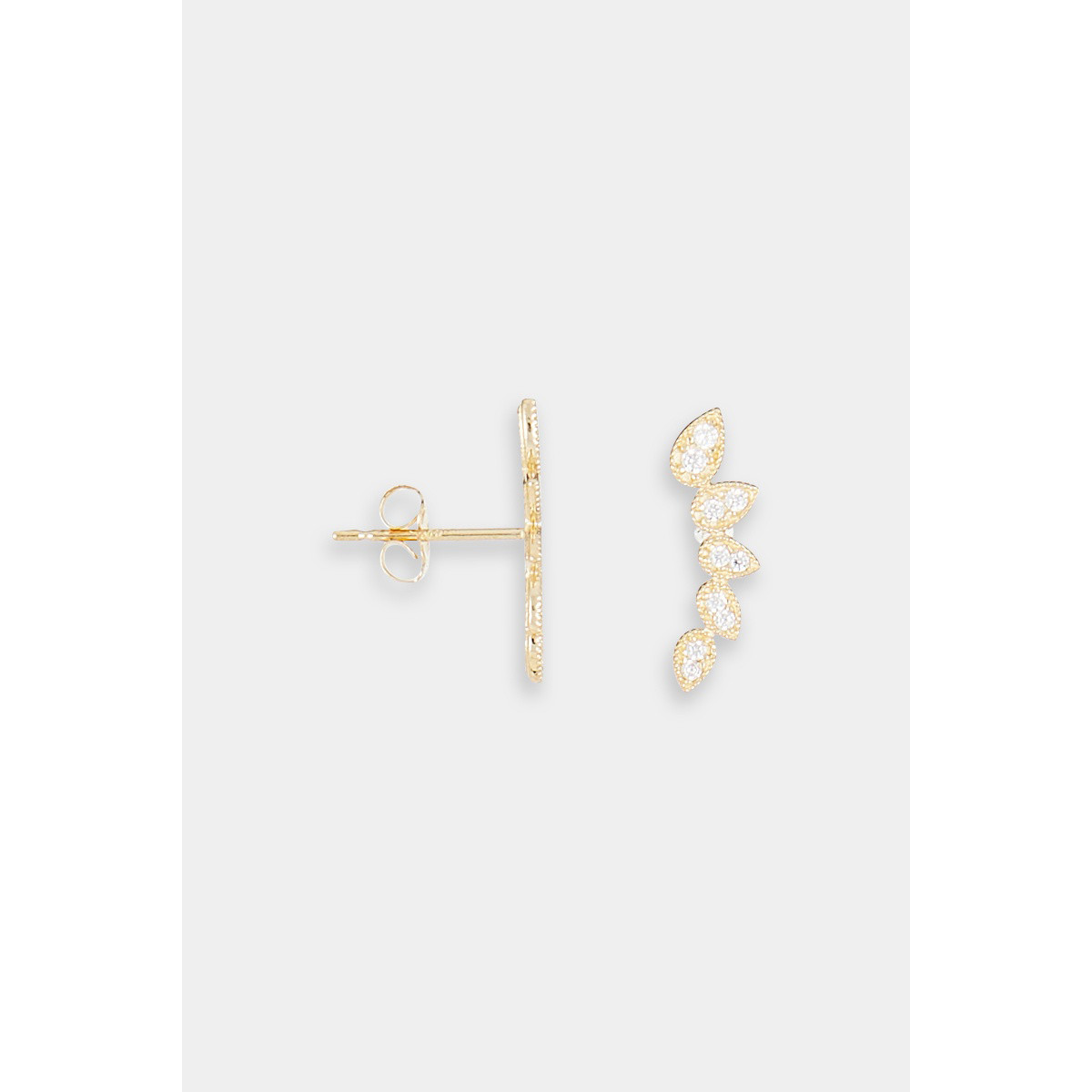 Boucles d'oreilles "Abyssal" Or jaune