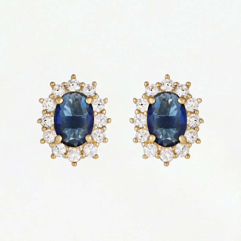 Boucles d'oreilles "Sublimé" Or jaune