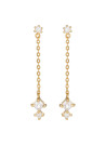 Boucles d'oreilles "Clairon" Or jaune