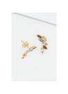 Boucles d'oreilles "Chrysalide" Or jaune
