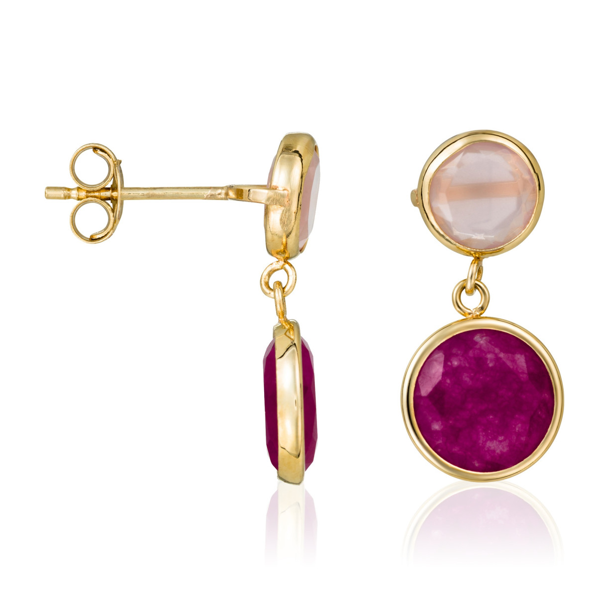 Boucles d'oreilles "Veilleur" Or jaune Boucles d'oreilles "Veilleur" Or jaune