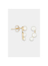 Boucles d'oreilles "Altitude" Or jaune