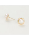 Boucles d'oreilles "Nébuleux" Or jaune