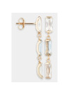 Boucles d'oreilles "Émulsion" Or jaune