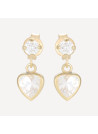 Boucles d'oreilles "Rêvérance" Or jaune