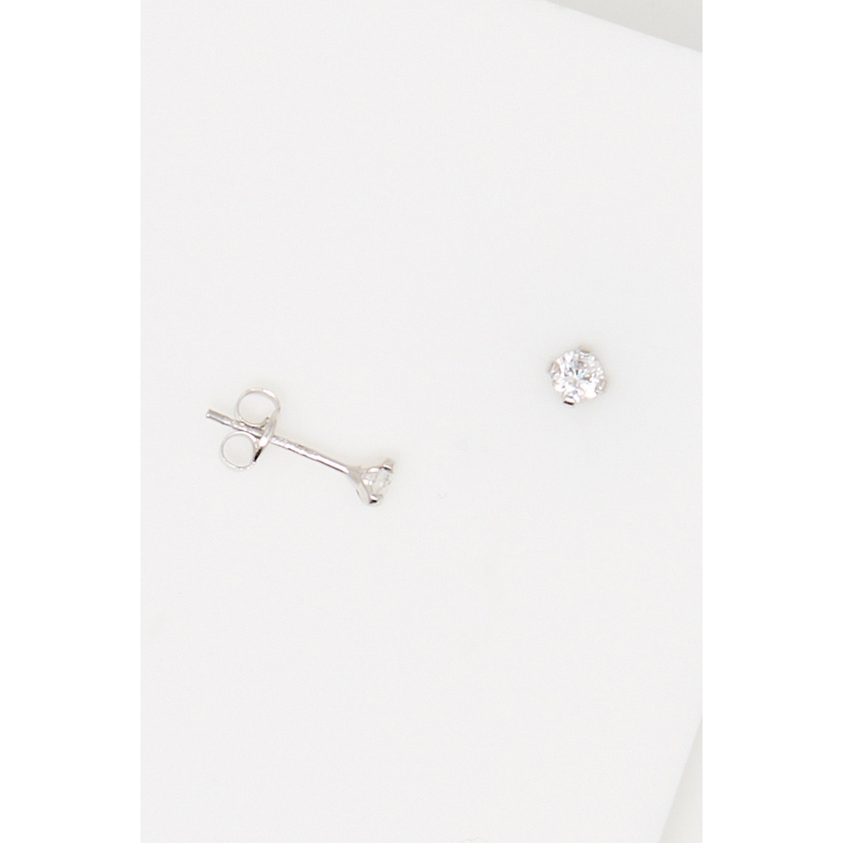 Boucles d'oreilles "Orchidée" Or blanc Boucles d'oreilles "Orchidée" Or blanc