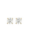 Boucles d'oreilles "Orchidée" Or jaune