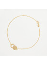 Bracelet "Tourmaline" Or jaune