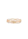 Bracelet Or 375/1000 Tricolore "Caresse"