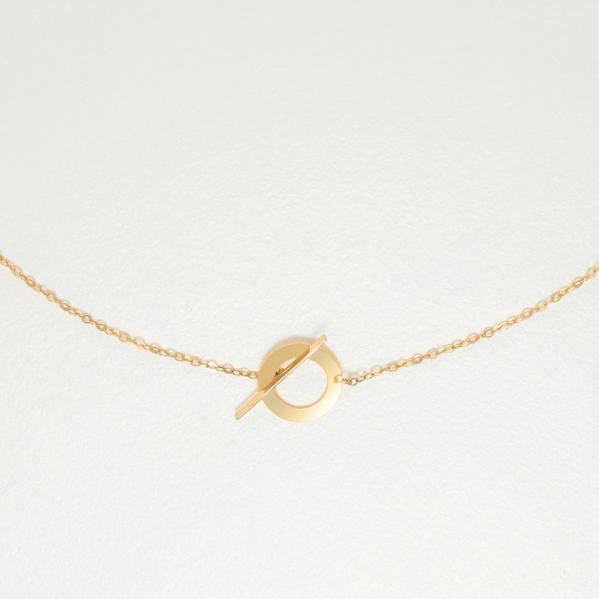 Collier "Silhouette" Or jaune Collier "Silhouette" Or jaune