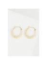 Boucles d'oreilles "Incandescence" Or jaune