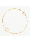 Bracelet "Sarcelle" Or jaune
