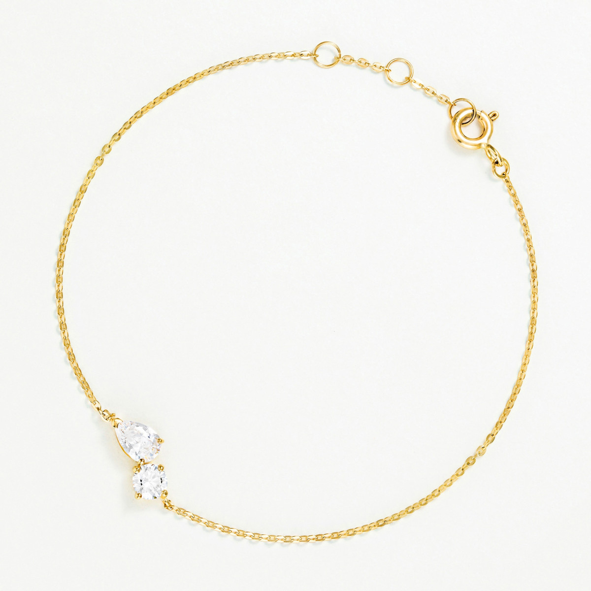 Bracelet "Baiser" Or jaune